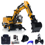 MTM 946-3 Metal 1/14 RC Hydraulic Excavator Radio Control Digger 8-ways Reserving Valves for Model Enthusiasts