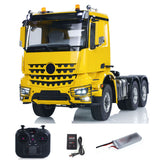 RTR 1/14 RC Tractor Truck Radio Battery Metal NO Lock Differential Axles 2Speed Gearbox 6*6 Lorry Car Model for TAMIYA Trailer