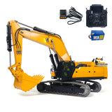 Pre-order 1/12 RC Hydraulic Heavy Excavator 395F Metal Remote Control Digger Finished Model 1.0L Dual Pump Paladin PL18EV LITE Radio
