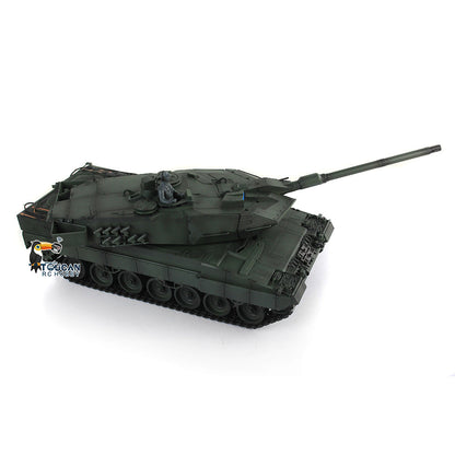 Henglong 2.4G 1/16 TK7.0 Plastic German Leopard2A6 RTR RC Tank Model 3889 BB Infrared Combat Smoke Light Sound System Metal Barrel