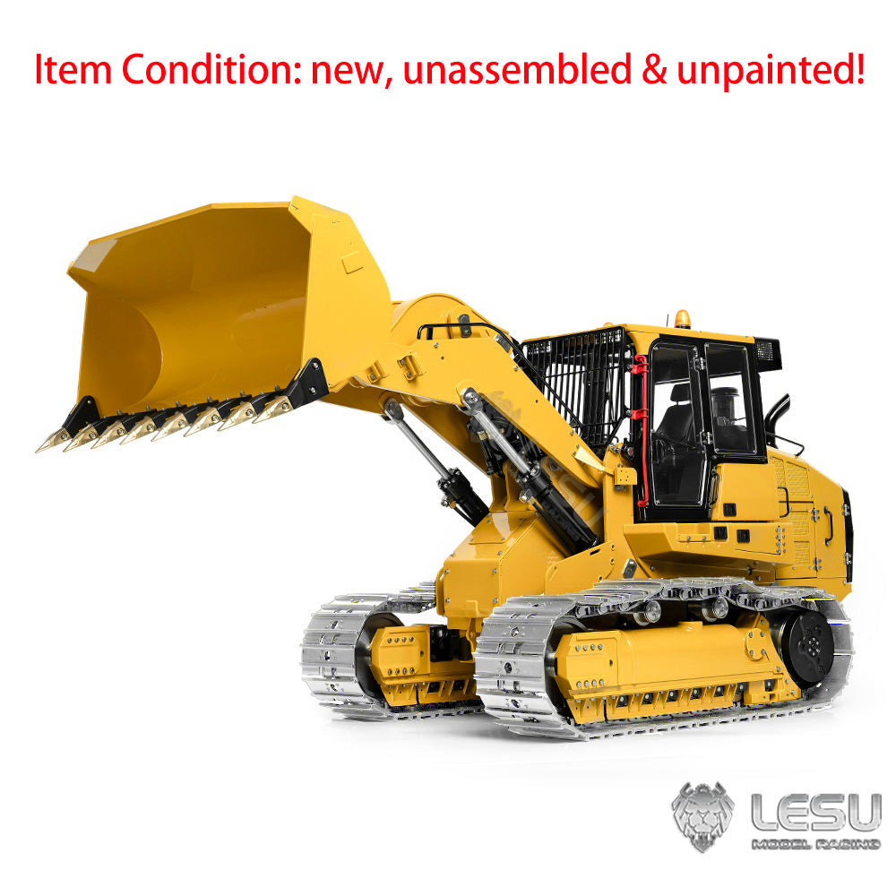 TOUCAN RC HOBBY LESU 1/14 973K Hydraulic RC Tracked Loader Metal Remote Control Car Construction Vehicle Simulation Model Kits/PNP/RTR