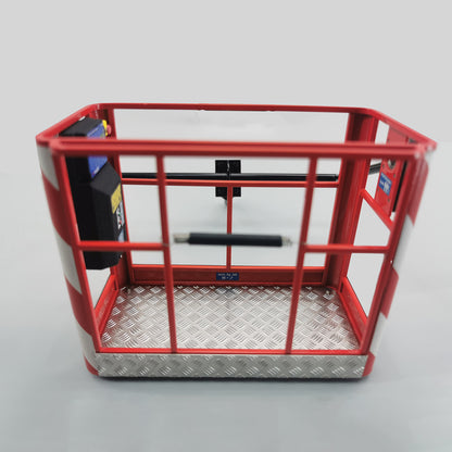 Metall-Bedienkäfig für 1/14 JXMODEL F1650 RC-LKW-Lader Fernbedienung Traktoranhänger Baufahrzeug Schwere Ausrüstung