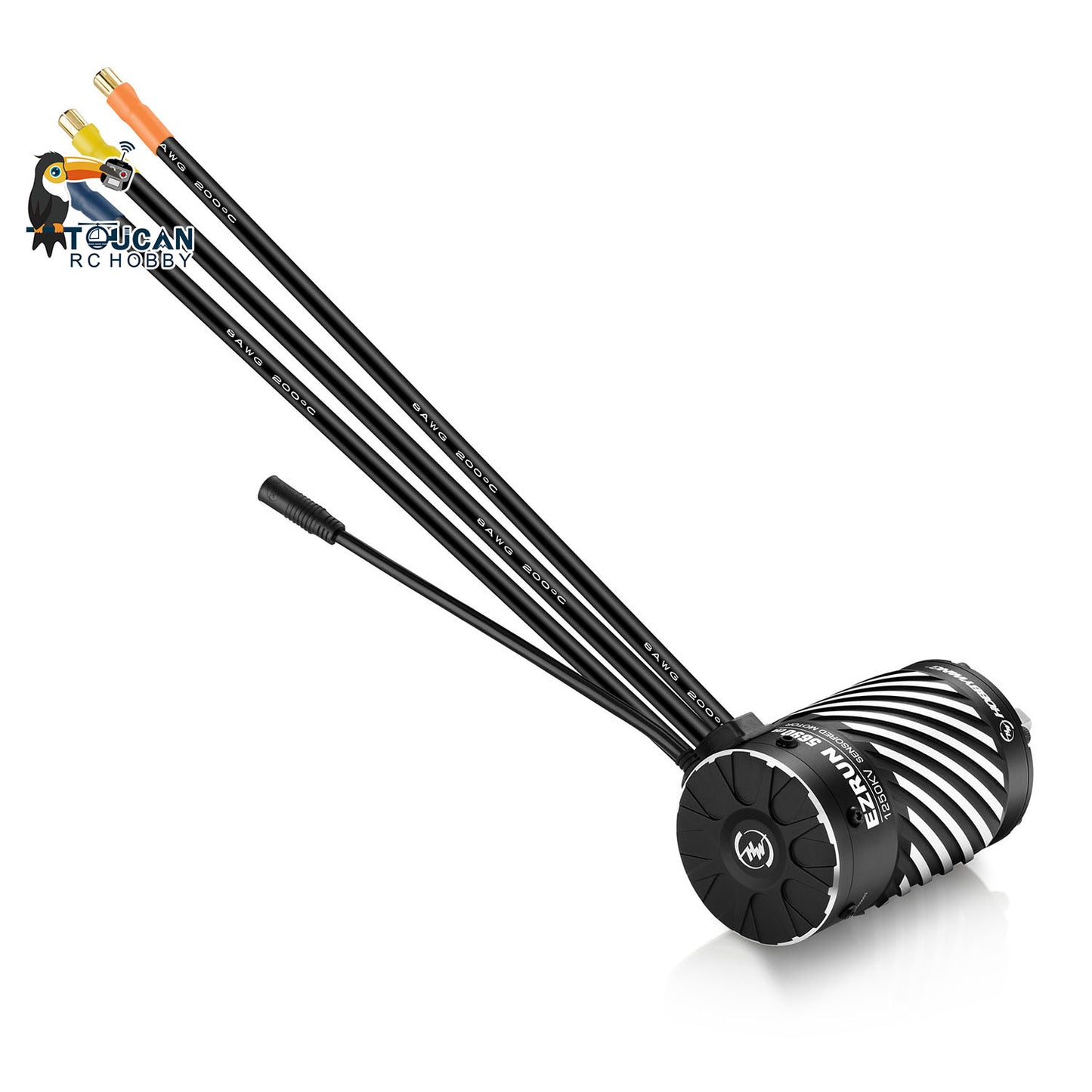 TOUCAN RC HOBBY Hobbywing Brushless Motor 1250KV EZRUN 5690SD G2 for 1/5 1/6 RC Crawler Cars Radio Controlled Climbing Vehicle DIY Model Toy