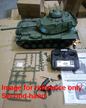 Fast Free Shipping Second Hand EU Stock TD Model 1/16 RC Tank M60A3 USA Remote Control BB Infrared Battle Model Smoke