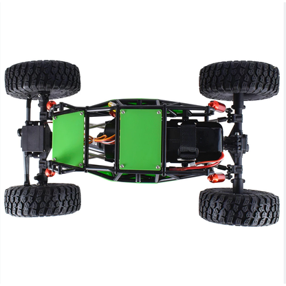 RTR RC Geländewagen im Maßstab 1/10, 4 x 4, ferngesteuerter Rock Crawler, Elektro-Truck, lackiert und montiert, mit einer Höchstgeschwindigkeit von 30 km/h