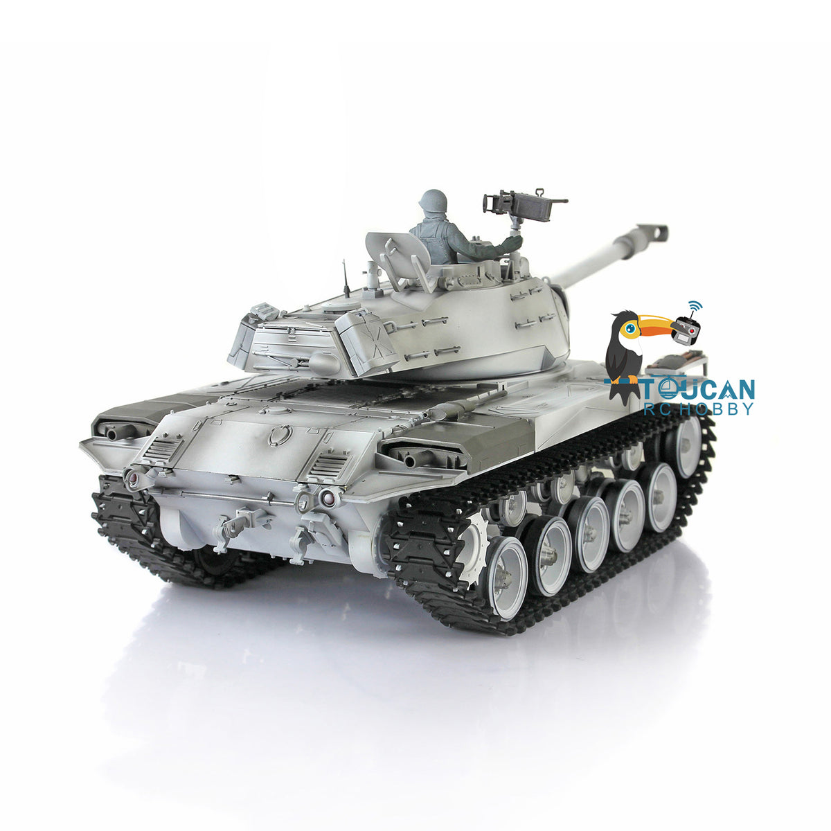 1/16 Maßstab TK7.0 2,4 GHz Henglong Walker Bulldog RTR RC Modellpanzer 3839 Metalllaufräder Fassrückstoß Rauchgeräusch BB IR FPV
