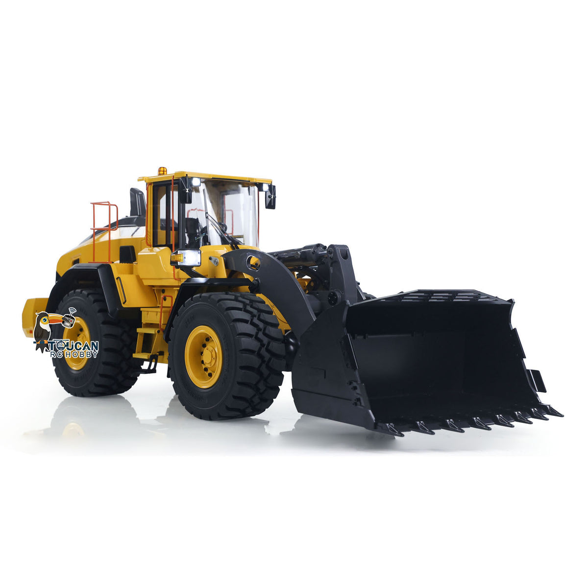 MTM E260L Metal 1/14 Loader Hydraulic Ready to Run with 2-Speed Transmission and Differential Lock Servo featuring ST8 Transmitter and Light Kit without Battery or Charger