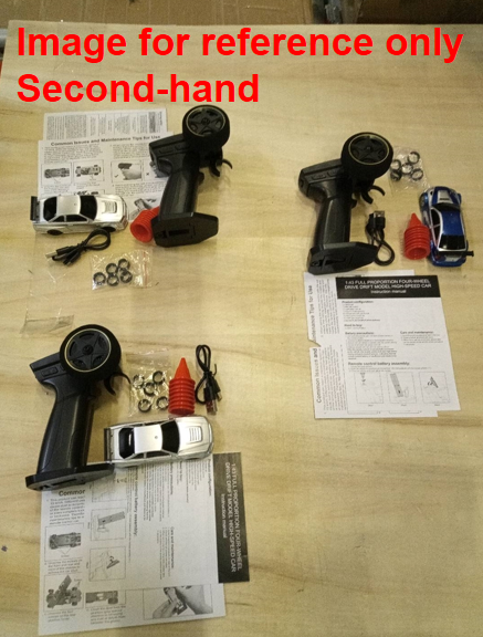 Fast Free Shipping Second Hand EU Stock RC 1/43 Scale Ready to Go Race Car Remote Control Drift Car 4WD Mini Toy Lights System