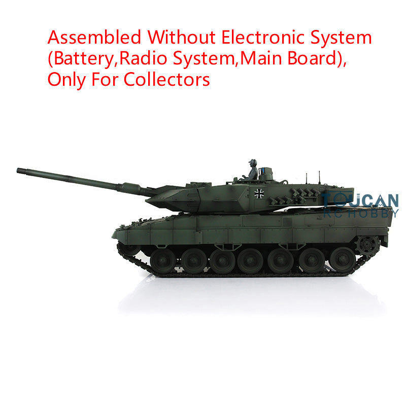 Henglong 1/16 Plastic German Leopard 2 A6 Static Tank 3889 Decorative Collection Display Model Without Electronic System