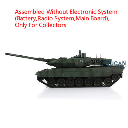 Henglong 1/16 Plastic German Leopard 2 A6 Static Tank 3889 Decorative Collection Display Model Without Electronic System