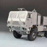T815 3Speed 1/14 RC Off Road Military Truck Metal Body Remote Control 4X4 Transport Vehicle Flysky ST8 Radio Differential Locks