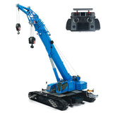 Eyewhale 1/14 Metal Remote Control Hydraulic Telescopic Crawler Crane Truck 10-way Valves RC Hoist Model Frsky Radio 5D Joystick