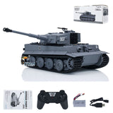IN STOCK Taigen 1/24 RC Battle Tank Tiger I Remote Control Military Tanks Armored Panzer Infrared Combat USB Assembled Painted 217 007