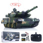 Henglong 1/24 Plastic 3809 Leopard2A5 RC Tank Model with BB Unit Infrared Combat Spray Water Turret Elevation and Depression Sound Light