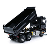 6*6 metall Chassis 1/14 RC Hydraulische Dumper 3348 2025T 2 Geschwindigkeit Getriebe Radio Controlled Kipper Modell Differential Achse licht Sound