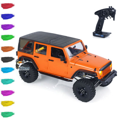 CAPO 1/18 RC Crawler Car CUB2 RTR Fernbedienung Geländewagen 2-Gang-Getriebe Flysky GT5 Radio Batterie Licht Sound
