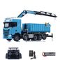 Toucanhobby 770S 1/14 5 Axles Metal RC Hydraulic Roll 0n Off Dumper Rear Axle Lifting 9-Way Reversing Valve for Model Enthusiasts