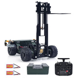 SFrog BM214 Metal 1/14 RC Hydraulic Mounted Forklift Remote Control Truck 5 Way Valves Scale Machinery Enthusiasts