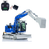 CUT 1/14 Scale 914 5-ways Radio Control Hydraulic Excavator Valve Metal Remote Control Earth Digger Hobby Model RTR Machine ESC Servo Motor