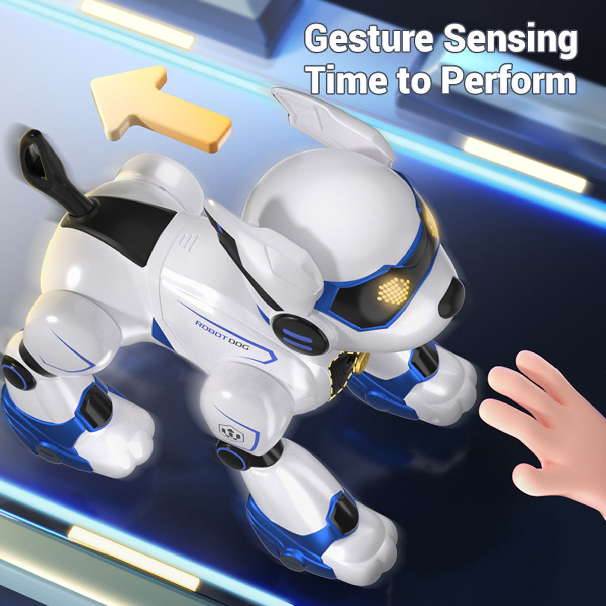 TOUCAN RC HOBBY JJRC R27 Smart RC Robot Dog Toy with Remote Control Voice Commands Gesture Detection Touch Response Dancing Programming
