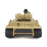 2.4Ghz Henglong 1/16 7.0 Plastic German Tiger I RTR RC Tank 3818 BB IR Barrel Recoil Steel Gearbox 320 Degree Rotating Turret