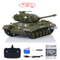 Henglong 1/30 Plastic USA M26 Pershing 3838 M4A3 Sherman 3898 RTR RC Tank With Infrared Combat System Battle Military Vehicle Model