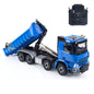 Toucanhobby G88 8*8 1/14 RC Hydraulic Roll On Off Dumper Construction Vehicle Differential Lock Axle 3Speed Transmission for Modeler