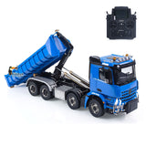 Toucanhobby G88 8*8 1/14 RC Hydraulic Roll On Off Dumper Construction Vehicle Differential Lock Axle 3Speed Transmission for Modeler