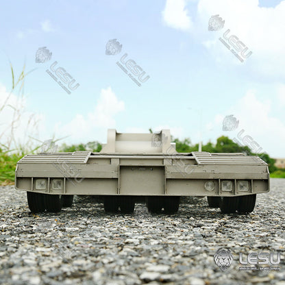 TOUCAN RC HOBBY BEST SELLING Fast Shipment LESU 872MM Metal Wood 4Axles Trailer for 1/14 RC TAMIYE Tractor Truck DIY Cars Model