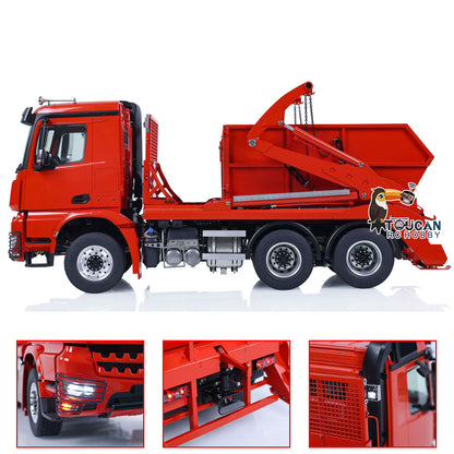 1/14 VL18U K3363 RC Hydraulischer Absetzkipper Metallschwinge Ferngesteuerter Kipper Simulation Hobbymodell PNP/RTR
