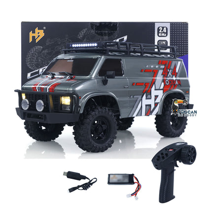 4WD Hobby Plus 1/18 RC Rock Crawler CR18P 1810503 2-Gang Elektro Funkgesteuertes Geländefahrzeug Portalachse FlySky Radio