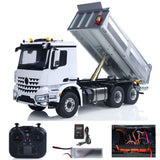 Fast Free Shipping 2Speed 3348 Metal Chassis 1/14 RTR RC Hydraulic Dumper Remote Control Tipper Model NO Lock Differential Axle