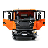 Double E 1/14 4x4 Electric Lifting RC Dump Truck 500G E022 2Speed RTR Tipper Metal Axle Magnetic High Roof Battery Radio Light