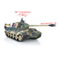 Henglong 1/16 TK7.0 Plastic 3888A German King Tiger RTR RC Tank with 360 Degrees Turret Sound Light Smoke BB Infrared Combat