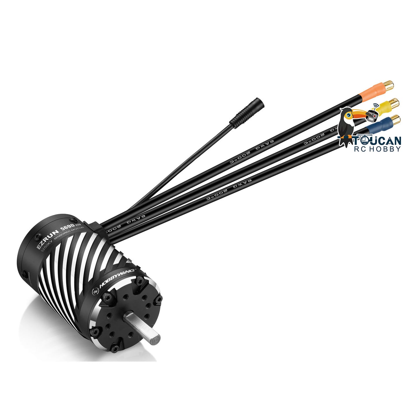 TOUCAN RC HOBBY Hobbywing Brushless Motor 1250KV EZRUN 5690SD G2 for 1/5 1/6 RC Crawler Cars Radio Controlled Climbing Vehicle DIY Model Toy