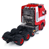  1/14 8x8 metal chassis RC tractor truck with equipment rack and front hook 
