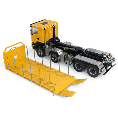 9. 1/14 RC 8x8 Tipper TH-X SC-G88 U-Shaped Short Dump Box Open Close Detail  
