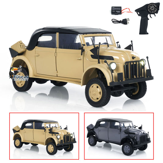 TOUCAN RC HOBBY 1/18 HG 4x4 RC Command Vehicles 4WD Radio Control Off-road Car Model Sound Light Painted and Assembled
