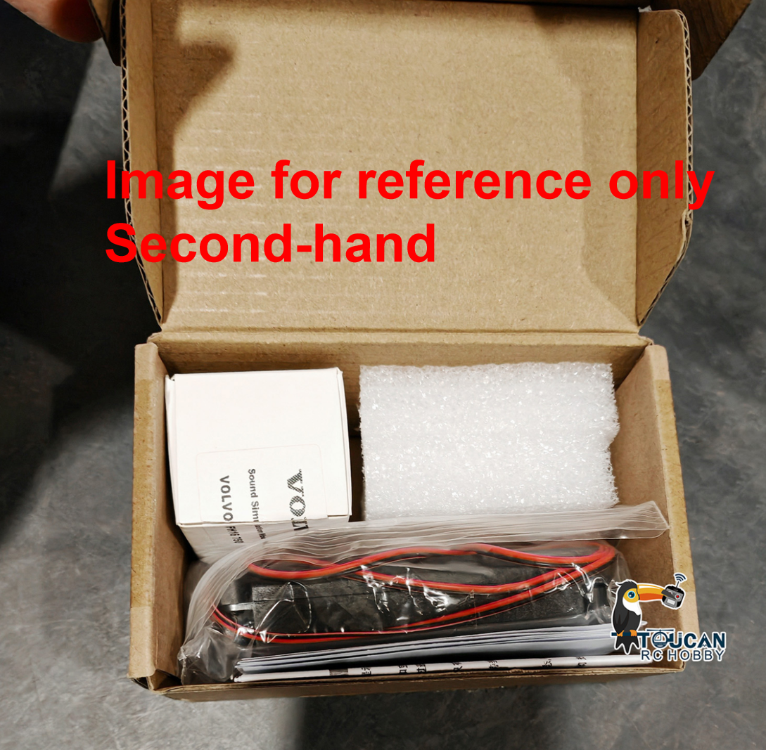 Fast Free Shipping Second-hand Products CA Stock Sound System For 1/14 LESU FH16 XL750 RC Tractor Truck 56375 Car DIY Model