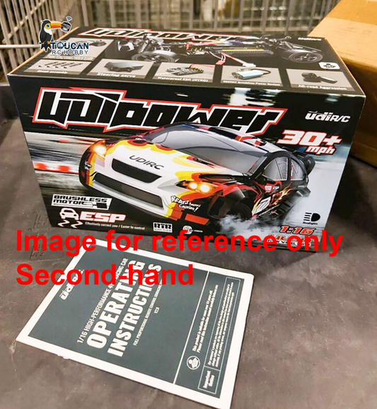 Fast Free Shipping Second-hand Products CA Stock UdiRC UD1603Pro 1/16 2.4G Remote Control High Speed Racing Vehicle Drifting Car Brushless Motor 25A ESC Assembled Toy Model