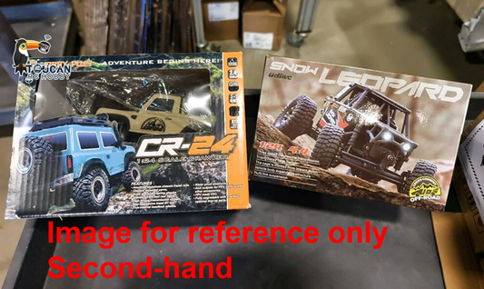 Fast Free Shipping Second-hand Products CA Stock UdiRC UCX2405PRO 1/24 2.4G 4WD RC Rock Crawler Brushless Motor ESC Radio Controlled Off-Road Vehicles RTR Model Car Toys Battery