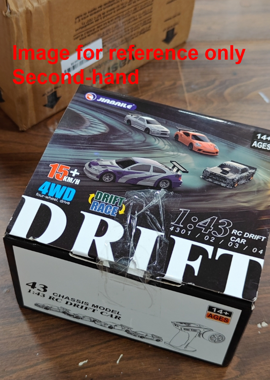 Fast Free Shipping Second-hand Products CA Stock RC 1/43 Scale Ready to Go Race Car Remote Control Drift Car 4WD Mini Toy Lights