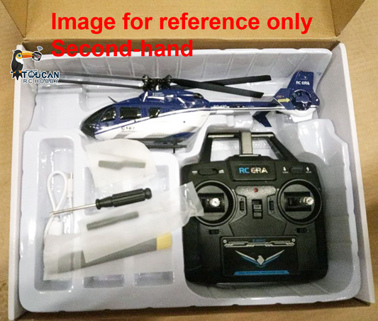 Fast Free Shipping Second Hand EU Stock RC ERA Remote Control Helicopter C187 Gyroscope Stabilization Altitude Hold Charger Model Aircraft EC135 Suitable for Beginners