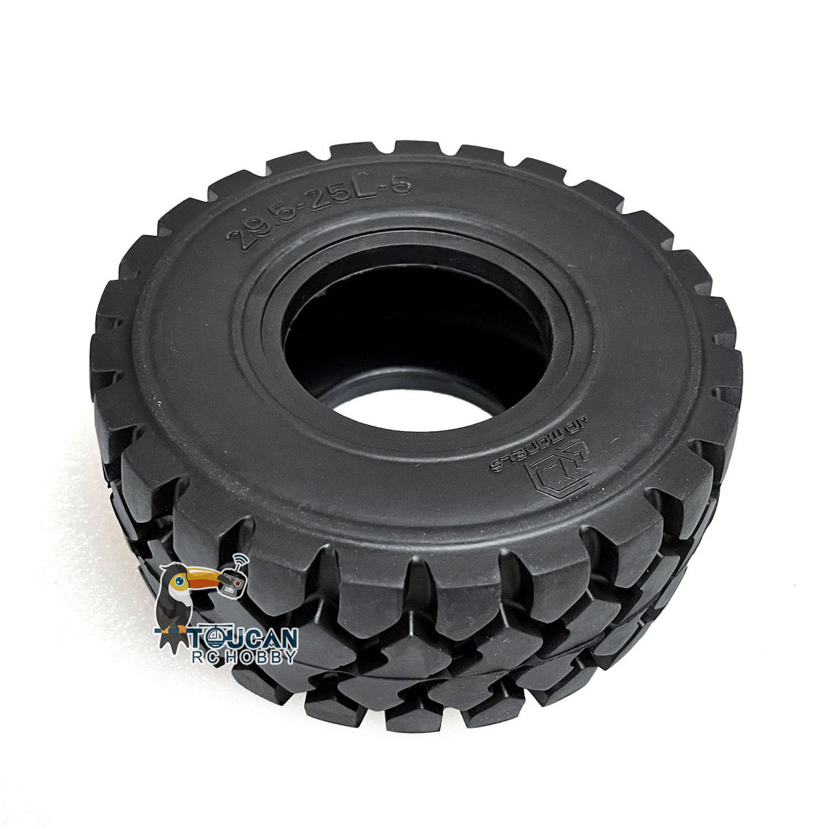 TOUCAN RC HOBBY JDM Rubber Tyre/Metal Forklift/Manual Quick Release/Bucket/Cylinder/Relief Valve for 1/14 RC Loader Dump Truck Indoor Play