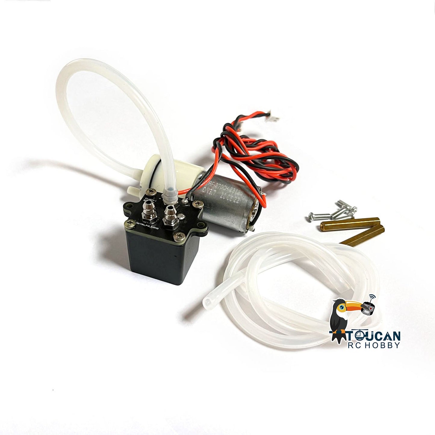IN Stock Metal Smoke Gearbox Unit Smoker 6V Spare Part for Henglong 1/16 Scale RC Armored Tank Model 6.0S Main Board Radio System