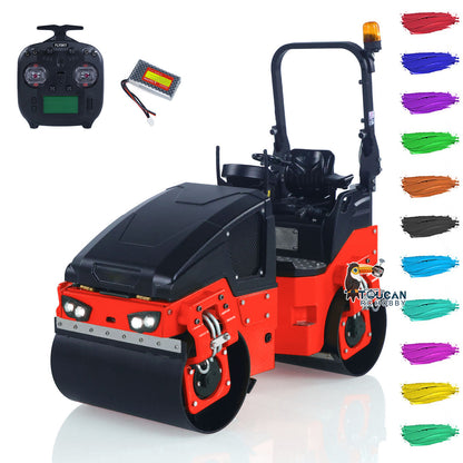1/14 Metall RC Elektro-Straßenwalze BW120AD RTR Fernbedienung Baufahrzeug Modell Flysky ST8 Radio Batterie Lichtsystem