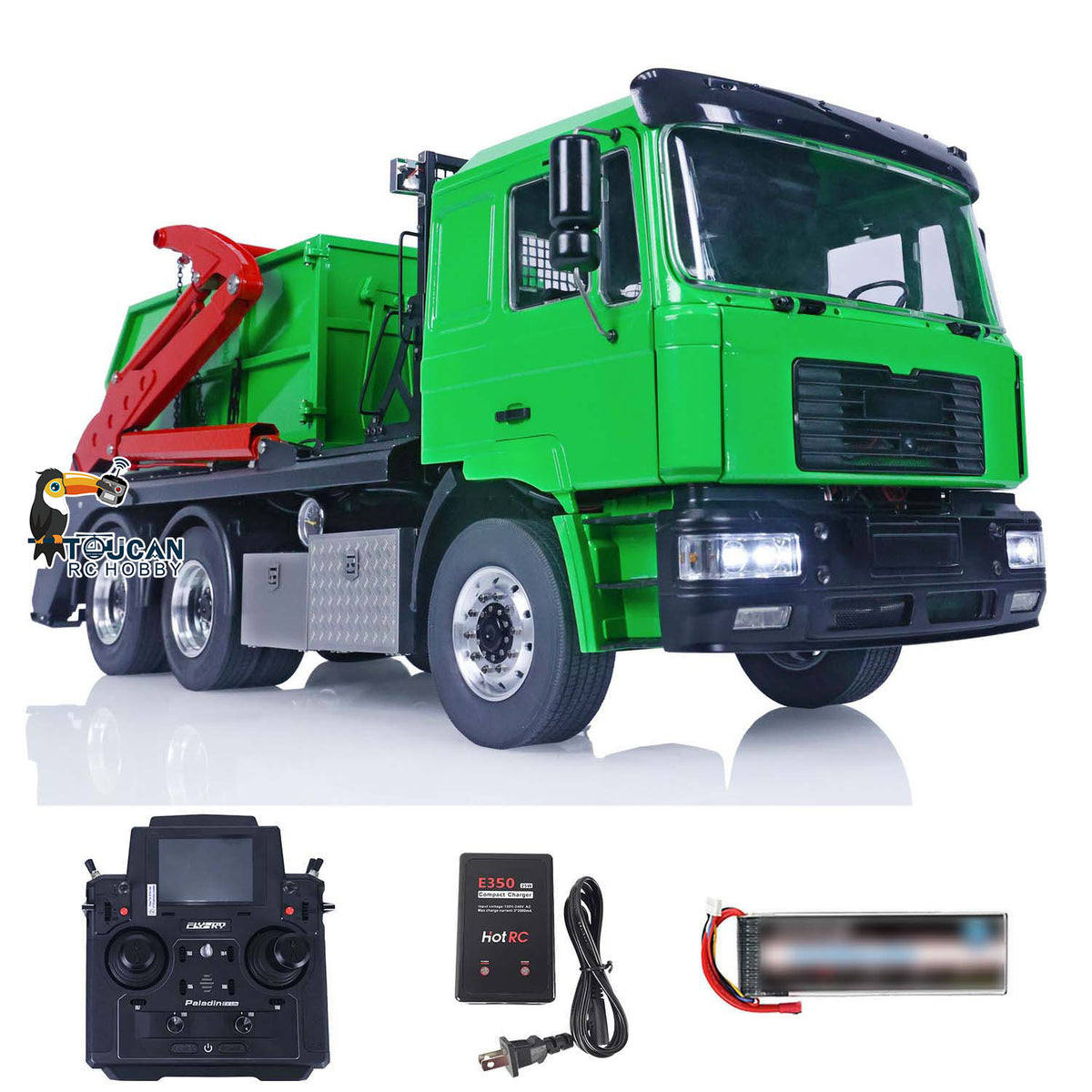 JXMODEL 1/14 6x4 Metall RC Hydraulische Absetzkipper Autos Ferngesteuerter Muldenkipper Schwenkarme RTR VL18U F2000 PL18EV