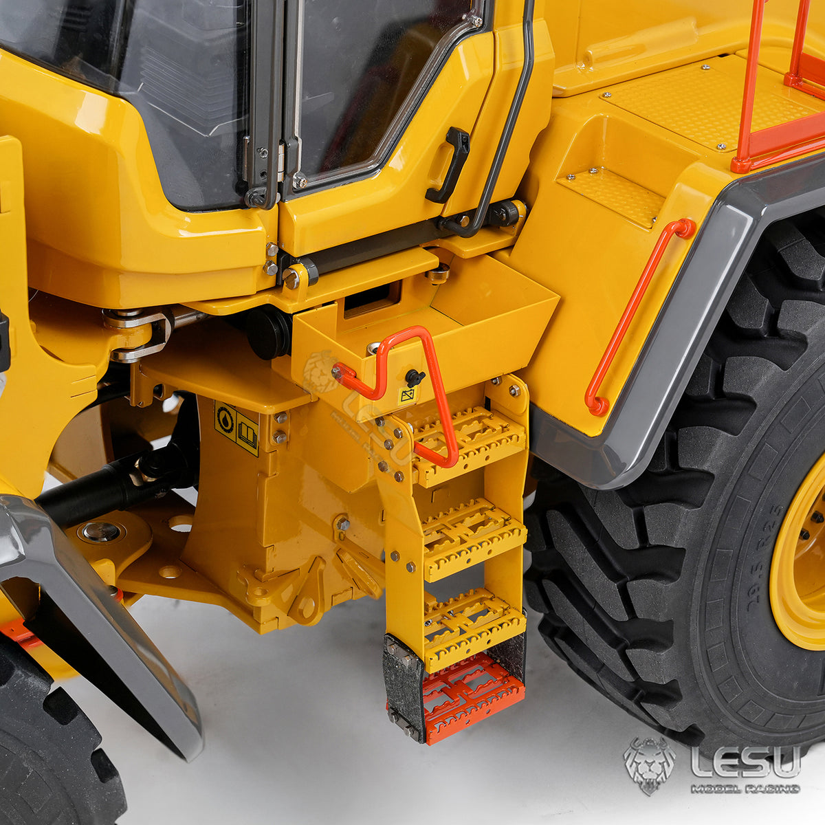 TOUCAN RC HOBBY LESU 1/14 Hydraulic RC Wheel Loader L220H Metal Model 4WD Brushless Motor 2 Speed Drive Differential Lock Quick Release Bucket Sound