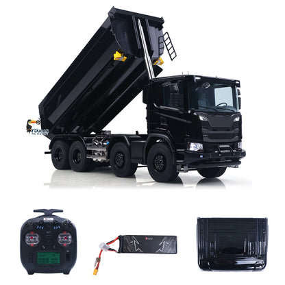 TOUCAN RC HOBBY Double E E118-001-G540 1/14 8X8 RC Hydraulic Dumper Remote Control Tipper 2Speed Transmission for Hobbyists