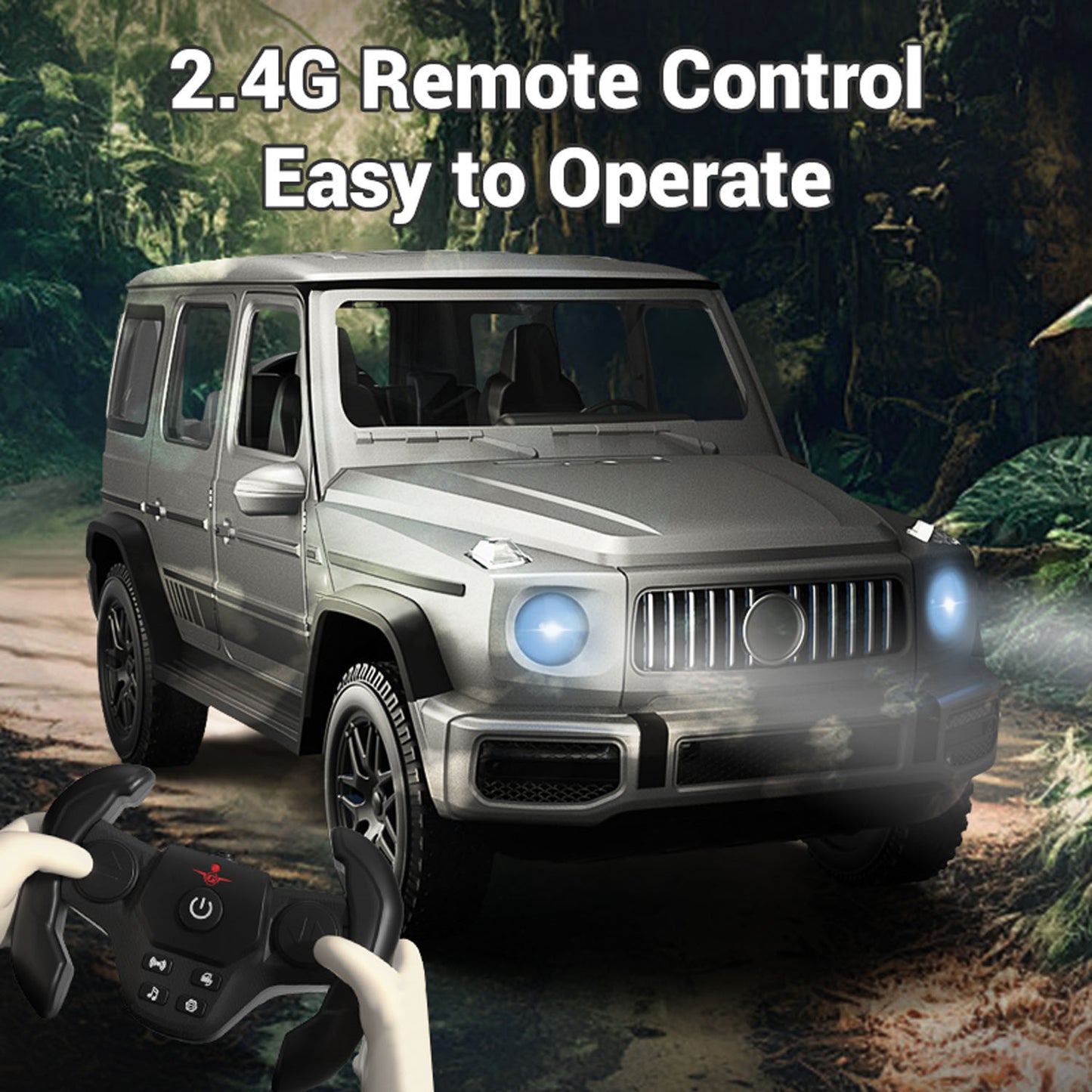 Sensor Activated Door Opening 1/16 JJRC Q179 4*4 Electric Radio Control Off Road Car Light Projection RC Model Vehicle Toys